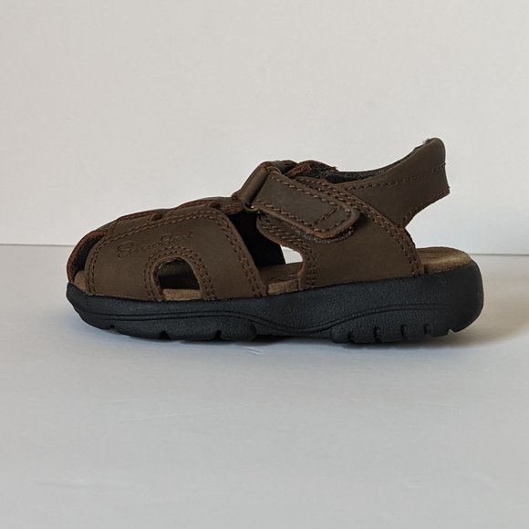 Sun-San | Toddler Leather Saltwater Sandals - Picture 4 of 7